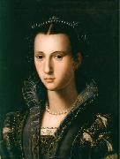 ALLORI Alessandro Portrait of a Florentine Lady oil on canvas